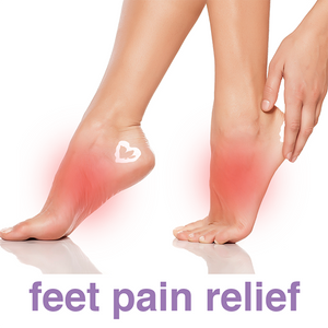 Ultra Pain Free 3 oz. tube, a natural, cooling topical pain reliever, can be used on the feet to relieve foot pain.