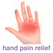 Load image into Gallery viewer, Ultra Pain Free 3 oz. tube, a natural, cooling topical pain reliever, can be used on the hands to relieve hand joint and muscle pain.