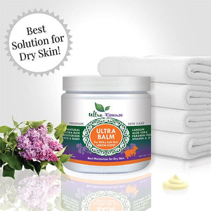 Lemon scented Ultra Balm 16 oz. Jar is the best natural, daily moisturizer for all skin types to give you milky soft skin. 