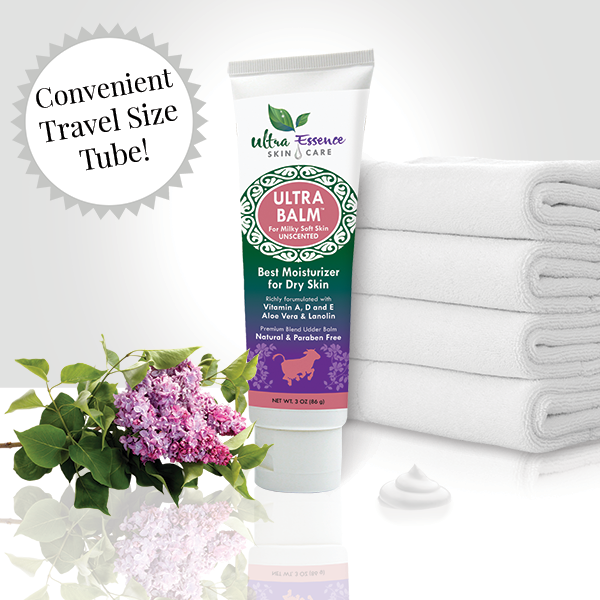 Unscented Ultra Balm 3 oz. tube is the best natural, daily moisturizer for all skin types to give you milky soft skin. 