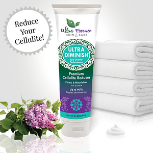Ultra Diminish 8.5 oz tube is the best natural, cellulite treatment cream that effectively reduces cellulite as it nourishes the skin to look younger.