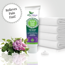 Load image into Gallery viewer, Ultra Pain Free 3 oz. tube is a natural, cooling topical pain reliever for joint, back, arthritis, and muscle pain.